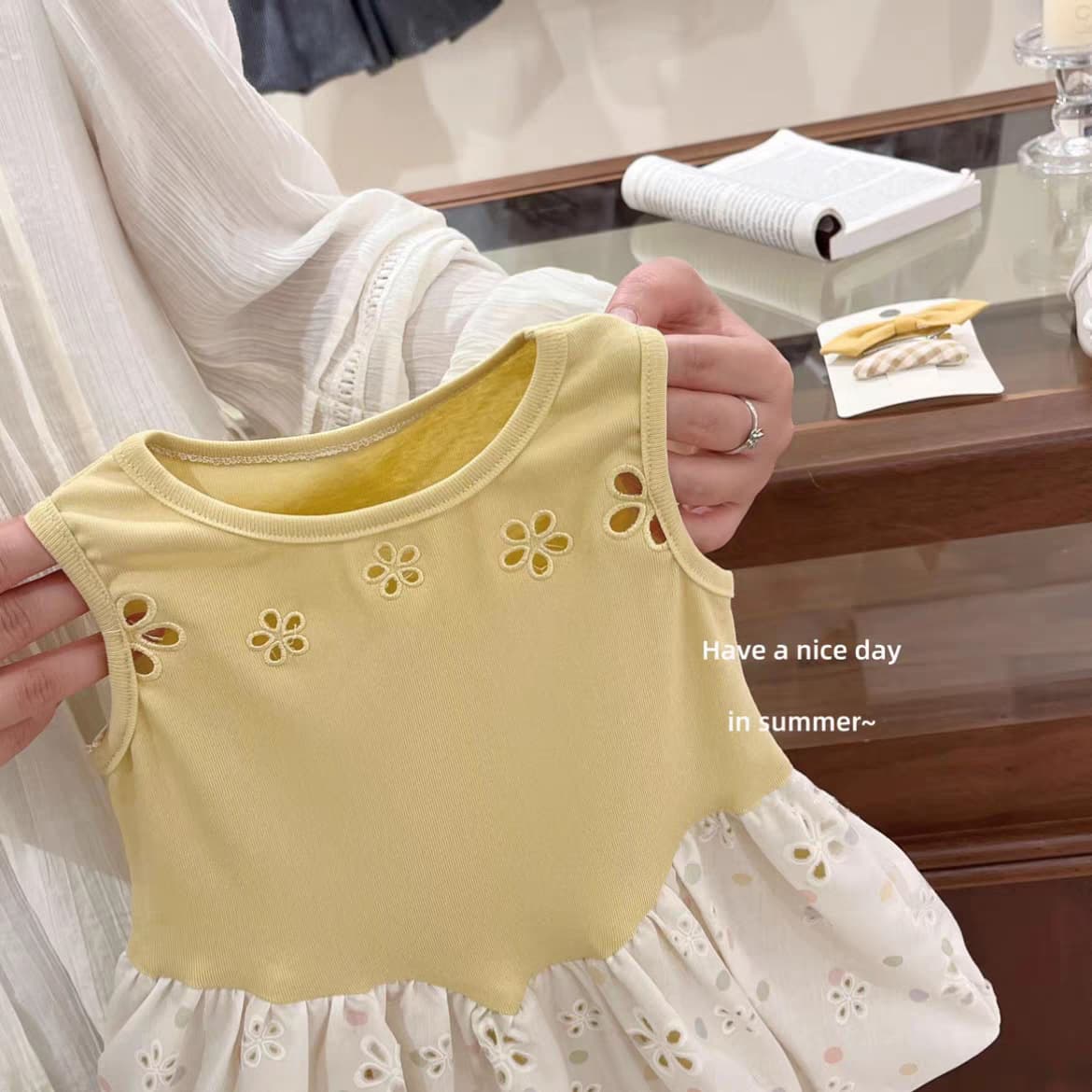 Girls Summer Dress New Fashionable Children's Flower Bud Princess Dress Baby Suspender Dress Summer Clothing Kids Skirt