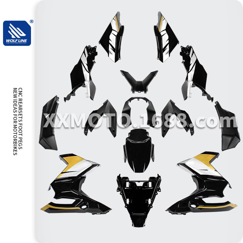 Compatible with Honda ADV160 2023 Modified Motorcycle Parts Full Body Kit Fairing Set