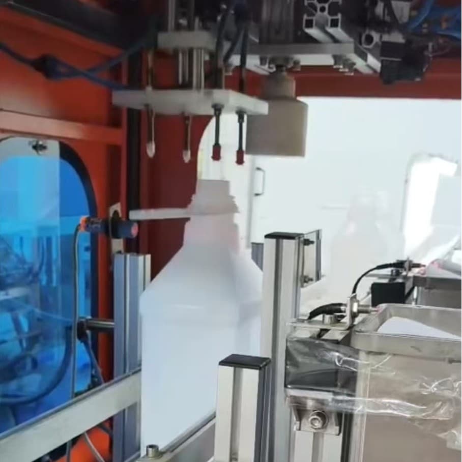 Fully automatic oil can hand cover