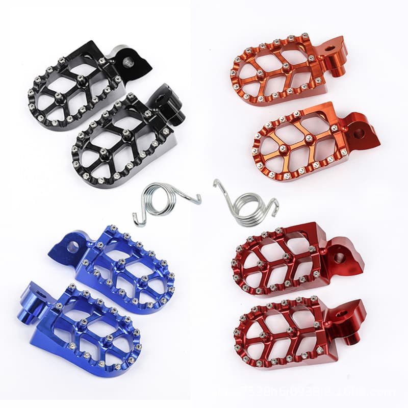 Aluminum Foot Pegs Pedals for Yamaha Motorcycle YZ WR YZF Universal Fit YAMAHA