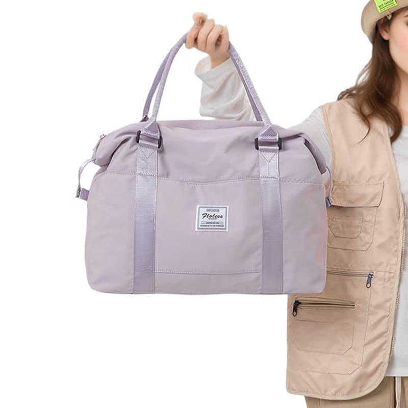 Large-capacity travel bag women's portable large-capacity luggage bag travel bag can be used as a pull-bar box sports fitness yoga bag