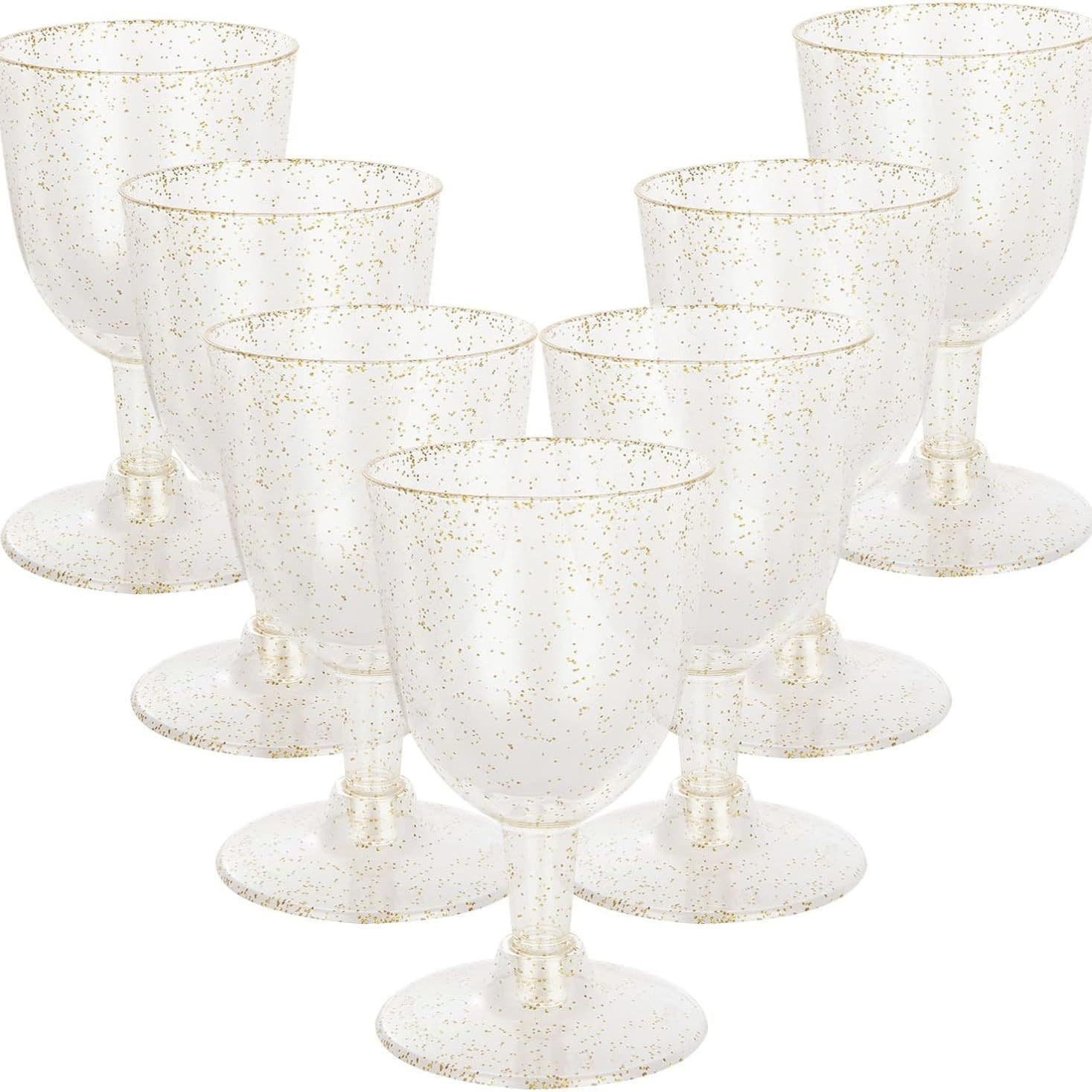 Stemmed Champagne Glass Red Wine Glass Pudding Cup Dessert Cup Disposable Plastic Cup Mousse Cup Portable