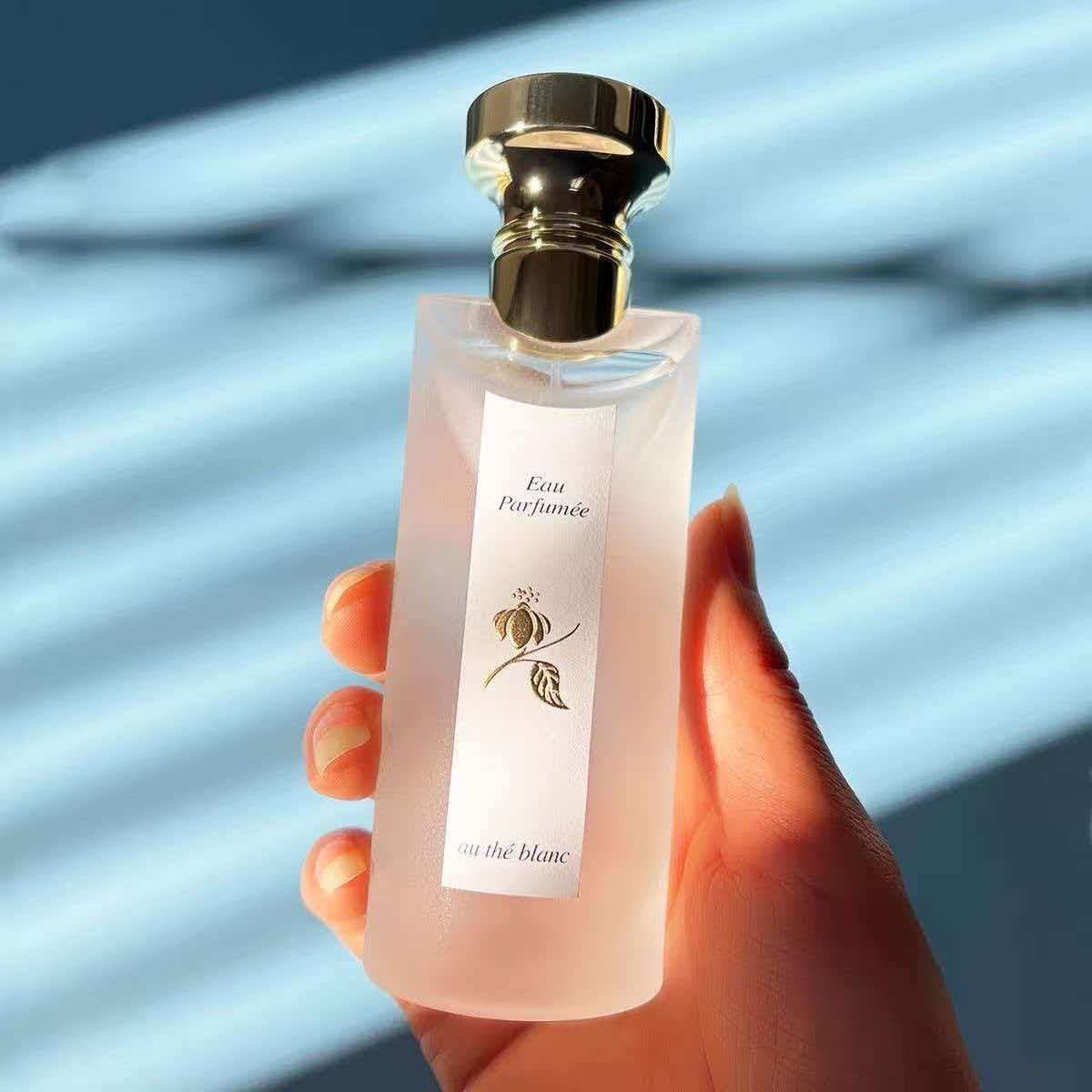 Cross-border Vietnam Perfume Blue Fragrance Wheel Series Darjeeling Tea Perfume Rose Gold Flowing Eau de Parfum