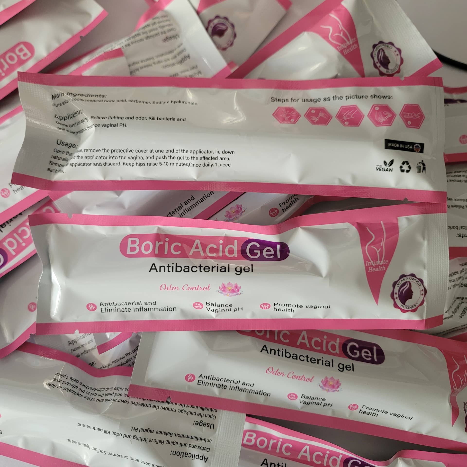 Cross-border Vaginal Tightening Gel Yoni Boric Acid Gel