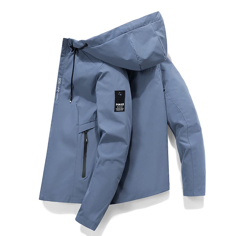 New Style Men's Jacket Loose Fit Casual Plus Size Spring Autumn Korean Trendy Fashion Top For Young Men