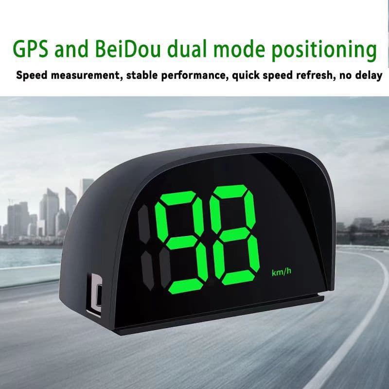 [Cross-border Bestseller] HUD Universal Car Heads-Up Display GPS Accurate Positioning KMH/MPH Speed Display