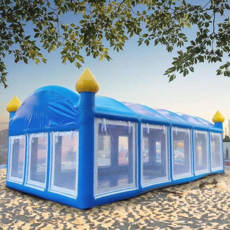 Inflatable dining restaurant outdoor open-air tent bubble house transparent large outdoor night market stall food court