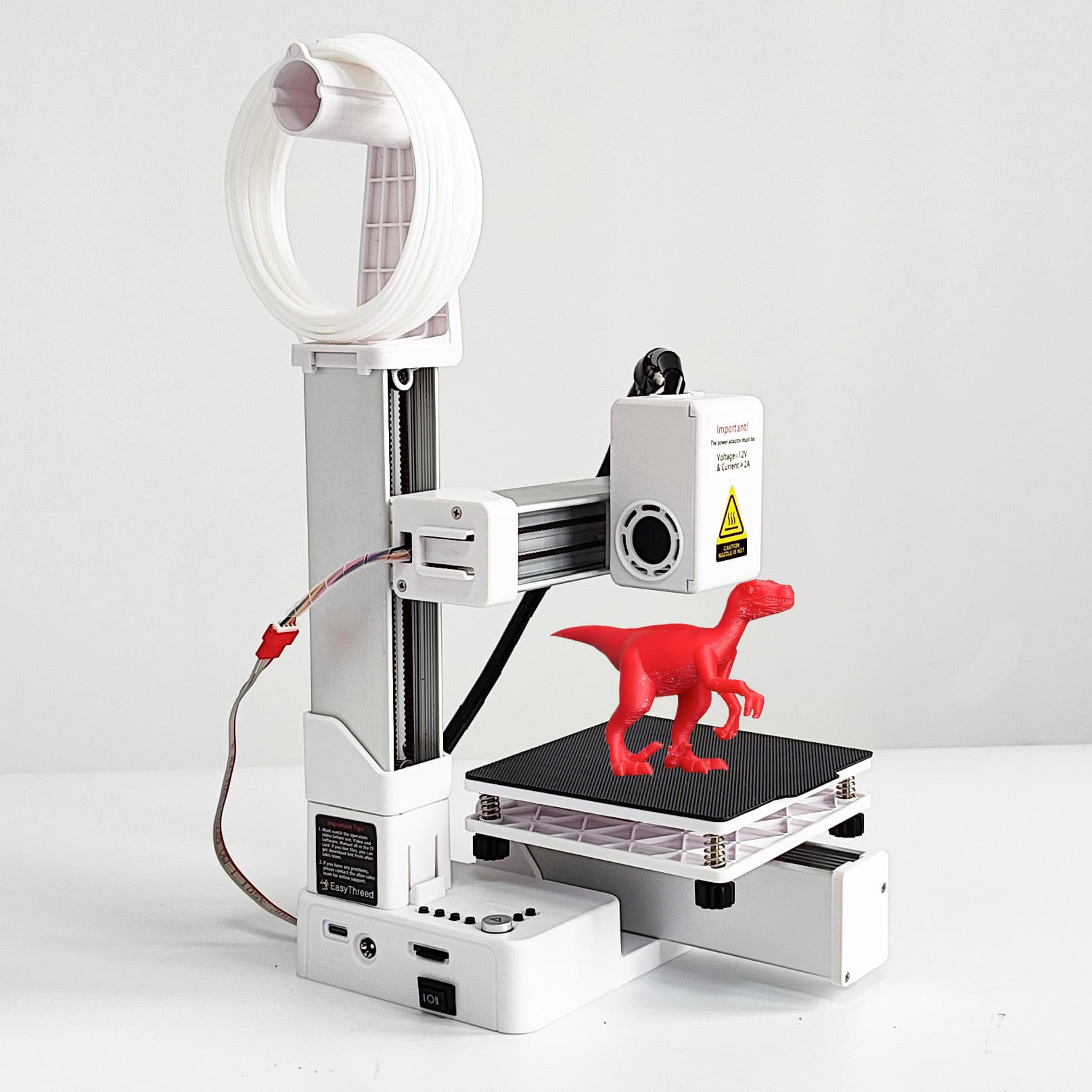 EasyThreed 3D Printer K10 Entry Level uses TPU PLA 1.75mm