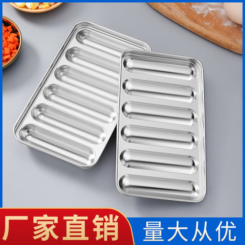 304 Stainless Steel Sausage Mold, Food Grade Baby Food Supplement Mold Manufacturer, Homemade Hot Dog and Ham Steamed Cake