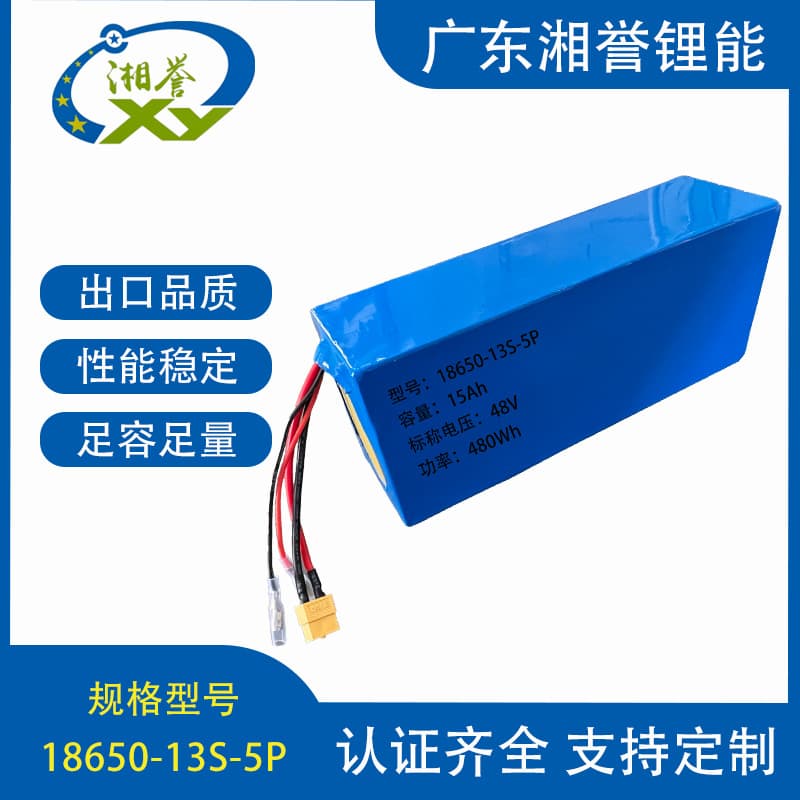 Custom Electric Bike Battery 48V 15Ah Electric Mountain Bike Chauffeur Bike Mid-Drive Lithium Battery