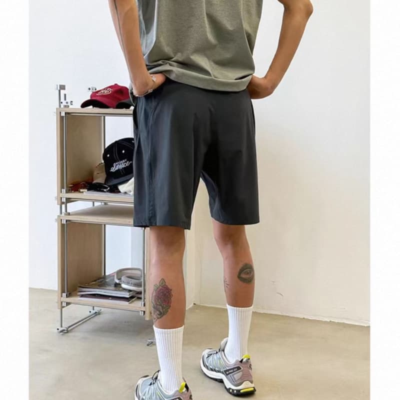 LULU Same Style Pace Break Breathable Unisex Versatile Solid Casual Pants Lightweight Cool Elastic Waist Pants