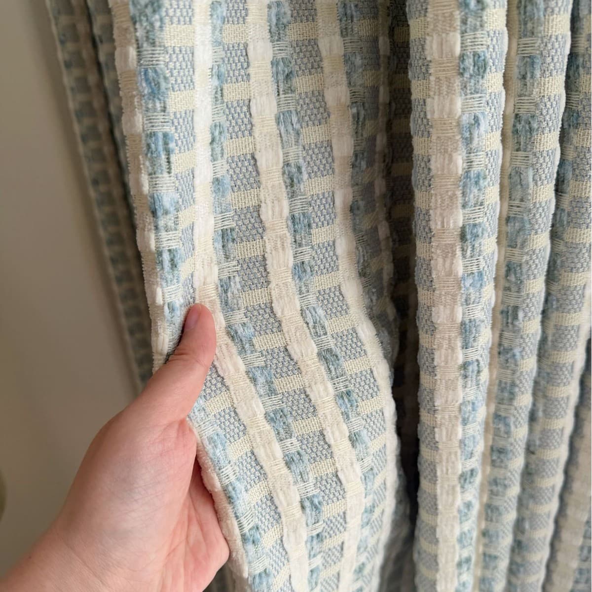 2026 New Style Cream Curtains for Kids Room, Boys and Girls Bedroom, Bay Window, Bean Cotton Curtains