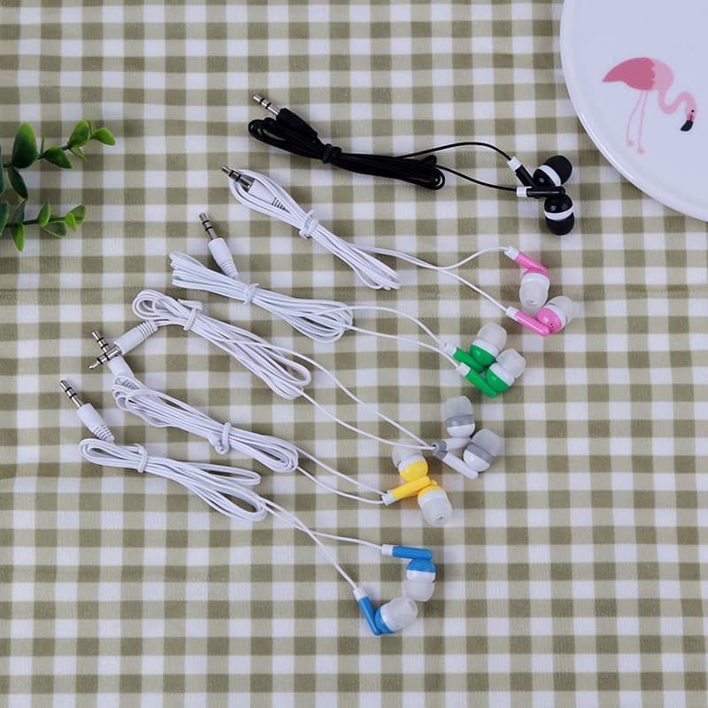 Factory direct sales, minimalist style student in-ear earphones, MP3 earphones.