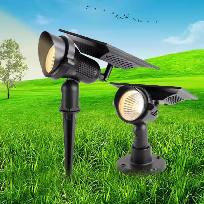 Solar Tree Light, Courtyard Light, Outdoor Light, Lawn Light, Ground Insert Light, Tree Spotlight, Landscape Garden Light, Waterproof, Super Bright
