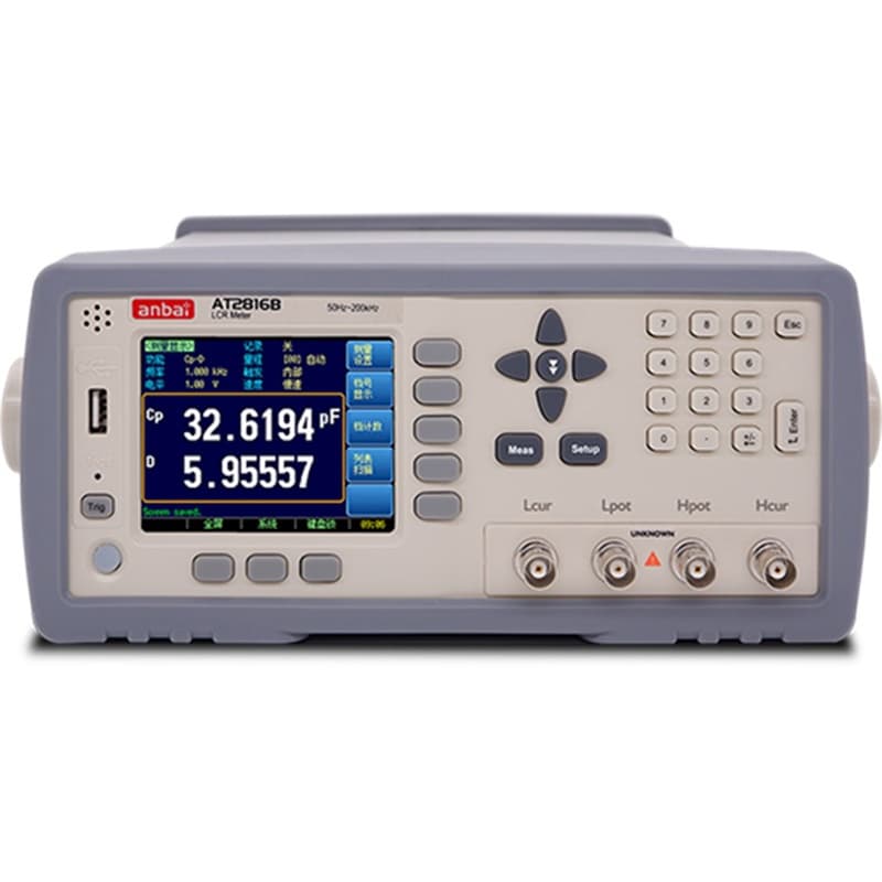 Supply of Amber AT2816B Precision LCR Digital Bridge Component Tester for Capacitance, Inductance, and Resistance