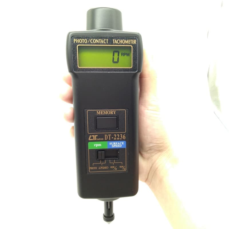 Original Taiwan Luchang DT-2236 Tachometer Laser Tachometer Motor Mechanical Speed Tester DT-2234B