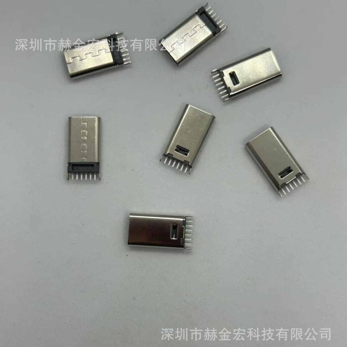USB TYPE-C 6P vertical insertion height 15.0 17.5 20.5