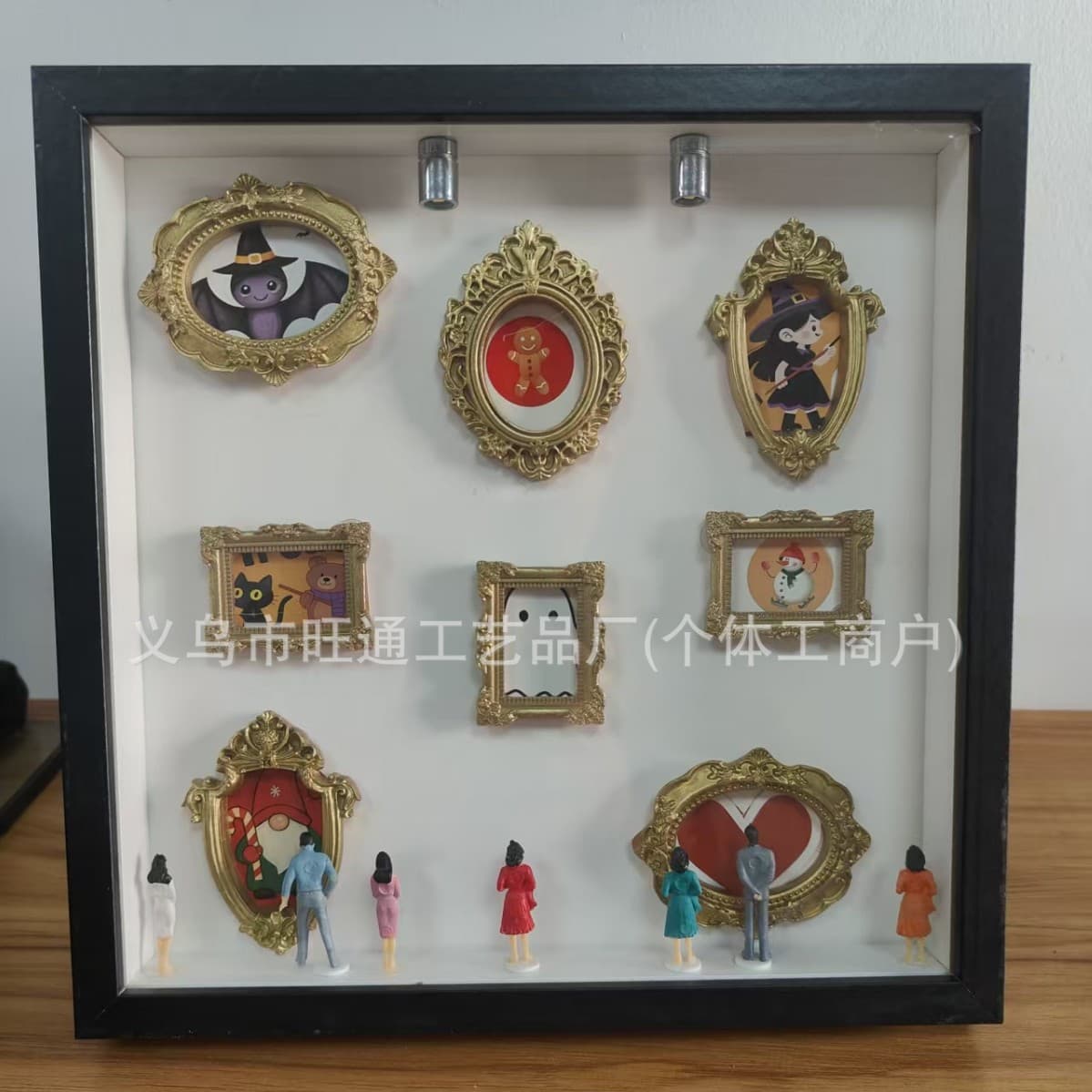 DIY Mini Museum Silhouette Box 2026 New Family Gift