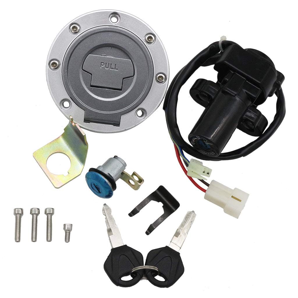 Modified Motorcycle Lock Set Accessories for Yamaha R1 Full Vehicle Lock 92-13 Fuel Tank Cap Ignition Lock Set Assembly