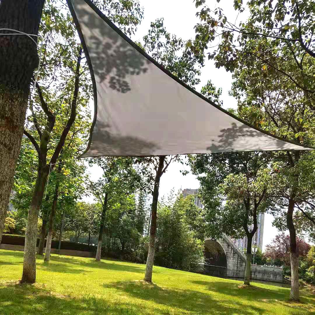 Cross-border Triangle Shade Sail 420D Oxford Polyester Waterproof Sunshade Outdoor Canopy Awning
