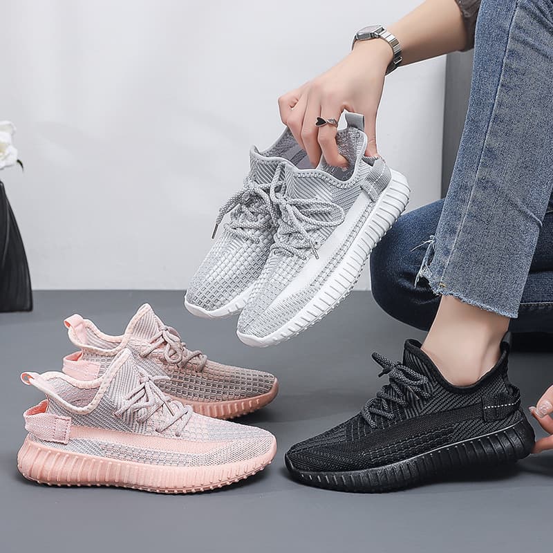 New Anti-Slip Coconut Shoes, Unisex Couple Shoes, Breathable Knitted Mesh Walking Shoes, Lightweight Casual Sports Shoes
