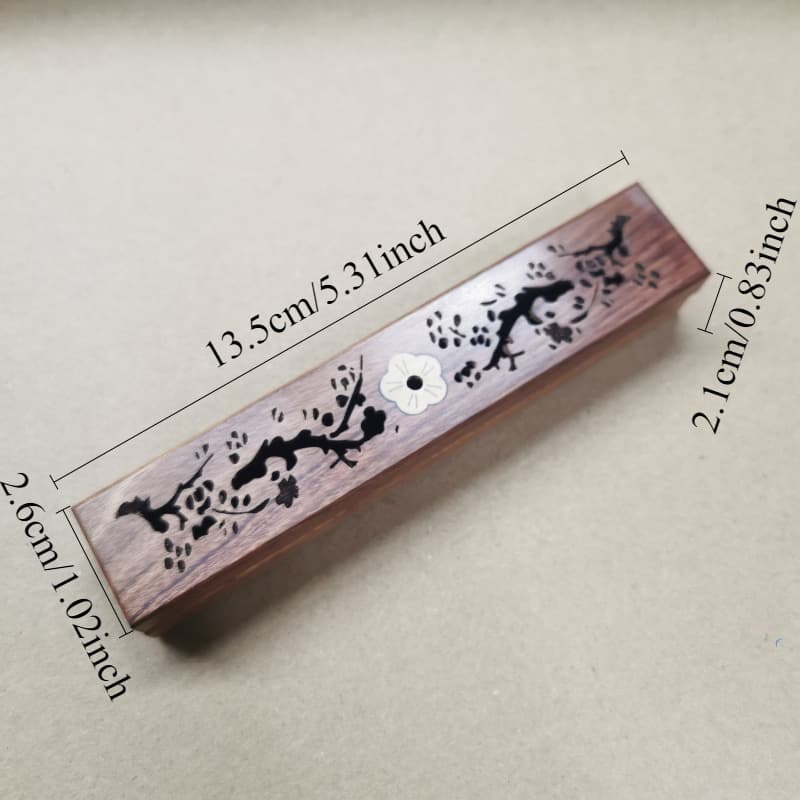 Distinctive Cat Remembrance Box Lovely Plum Blossom And Keepsake