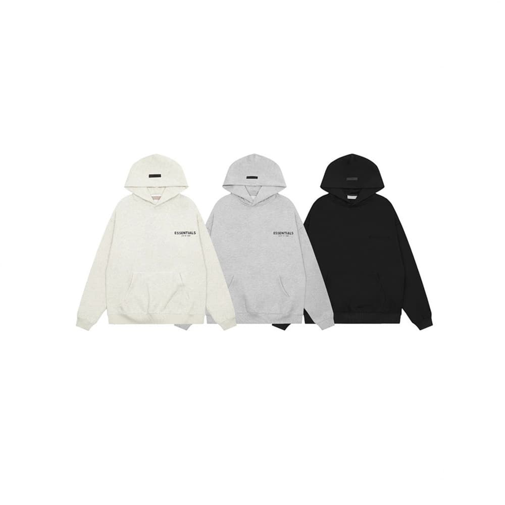 Foreign trade 2022SS new cross-border hot selling hooded sweatshirt letter printing FOG double line ESSENTIALS sweatshirt
