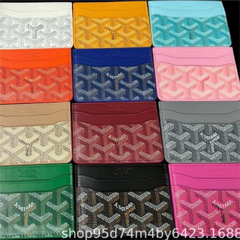 Goyand In Stock Multi-Card Direct Shipping Card Holder GEY Bag Light Luxury Dogtooth Card Organizer Luxury Gift Box