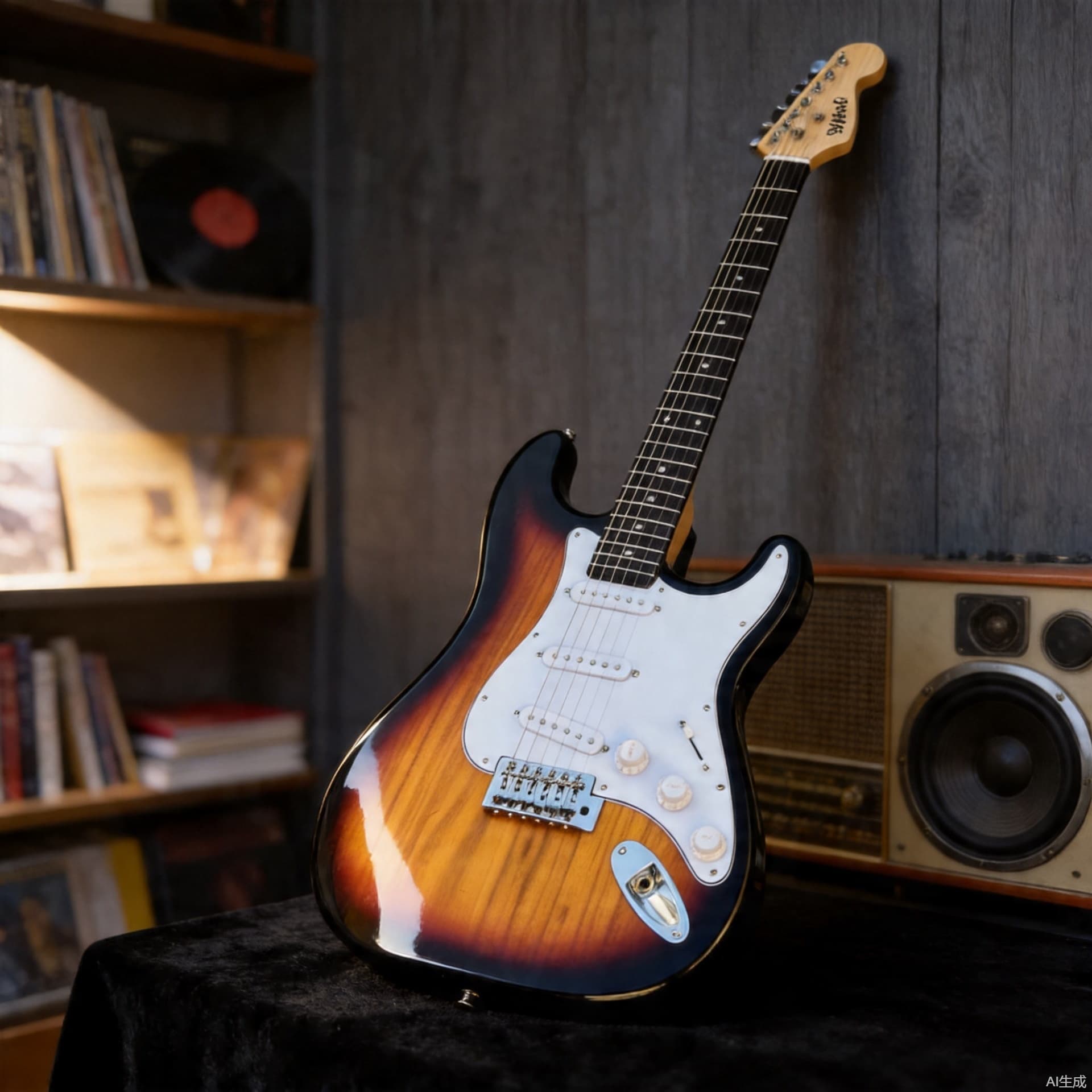 Electric Guitar ST Sunset Color, 39-inch Guitar, Welcome New and Old Customers to Order