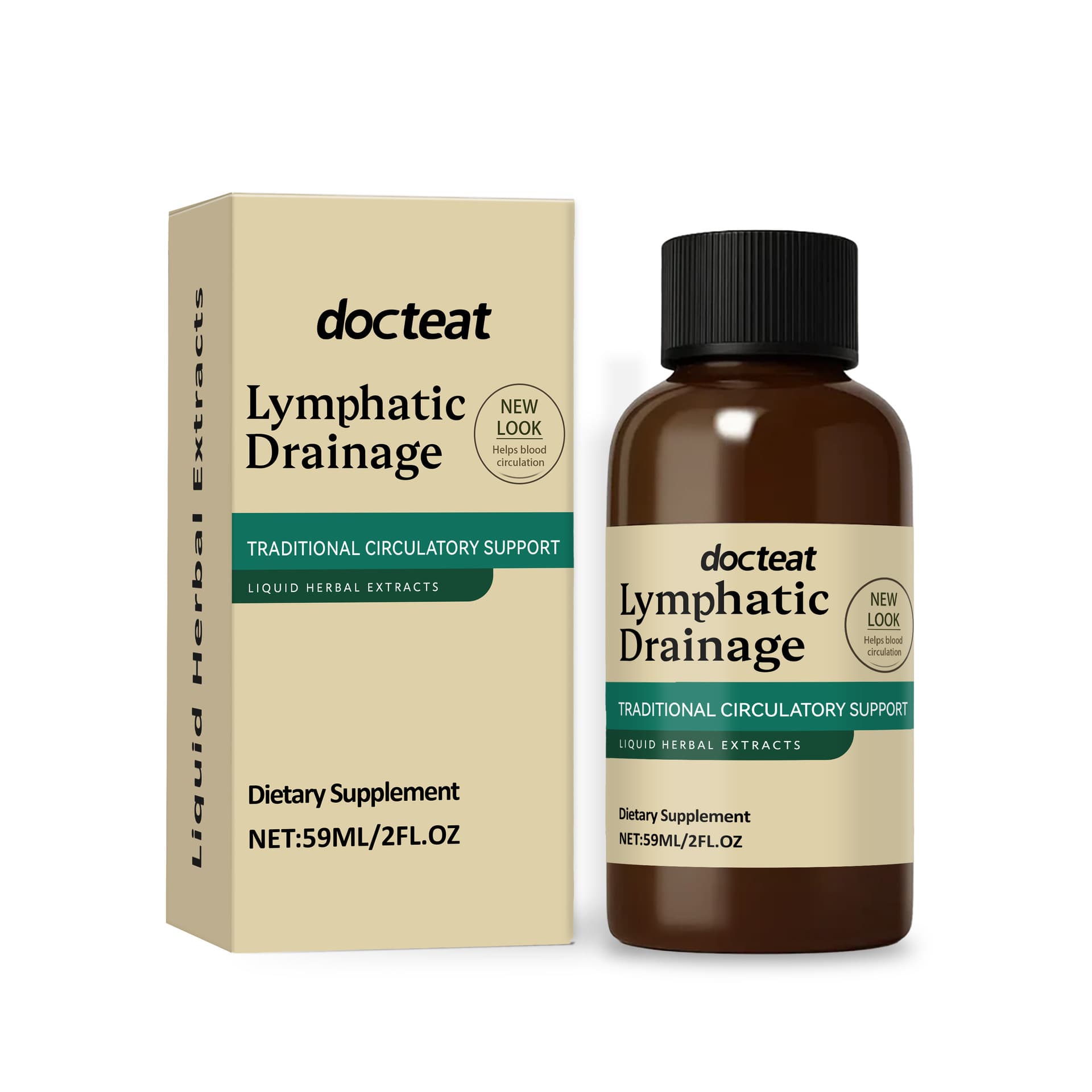 Docteat Herbal Supplement Herbal Formula Boosts Daily Vitality Body Care Dietary Supplement
