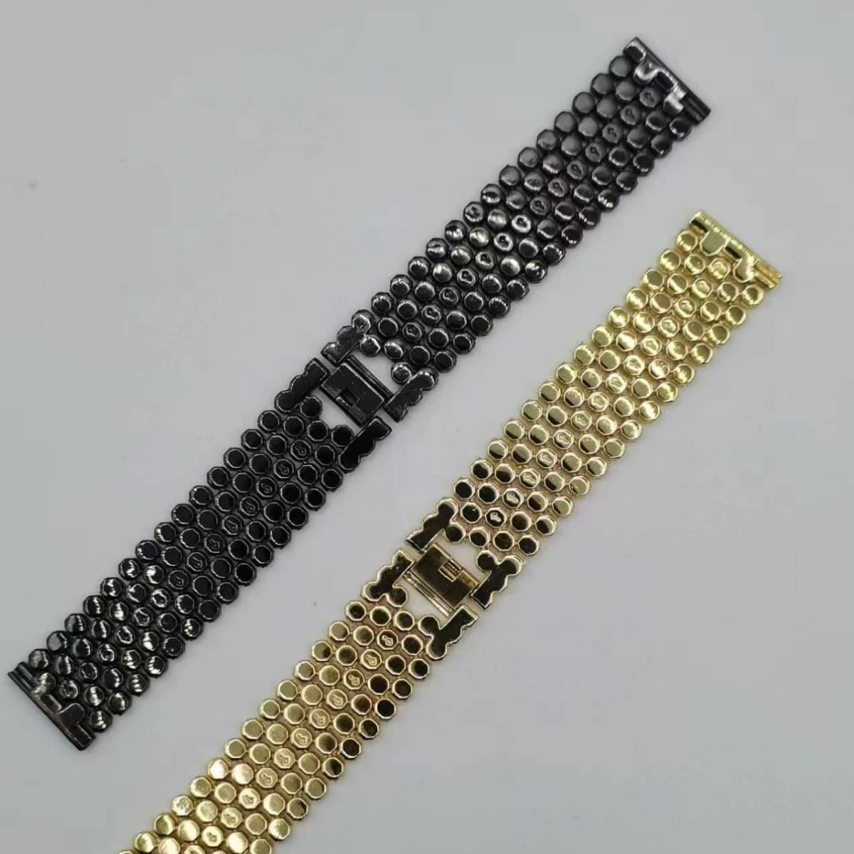 Apple Watch 87SE65432 Alloy Honeycomb Metal Band with Fish Scale Pattern