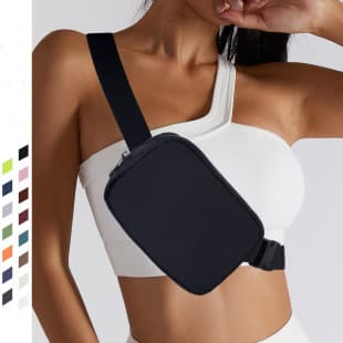 Amazon Cross-Border Same Style Waist Bag, Outdoor Sports Crossbody Bag, Phone Bag, Nylon Gym Bag, Yoga Waist Bag