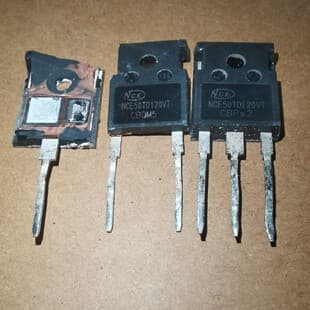 Pulled NCE50TD120BP Large Die IGBT Transistor High Power 1200V 50A TO-247 In Stock