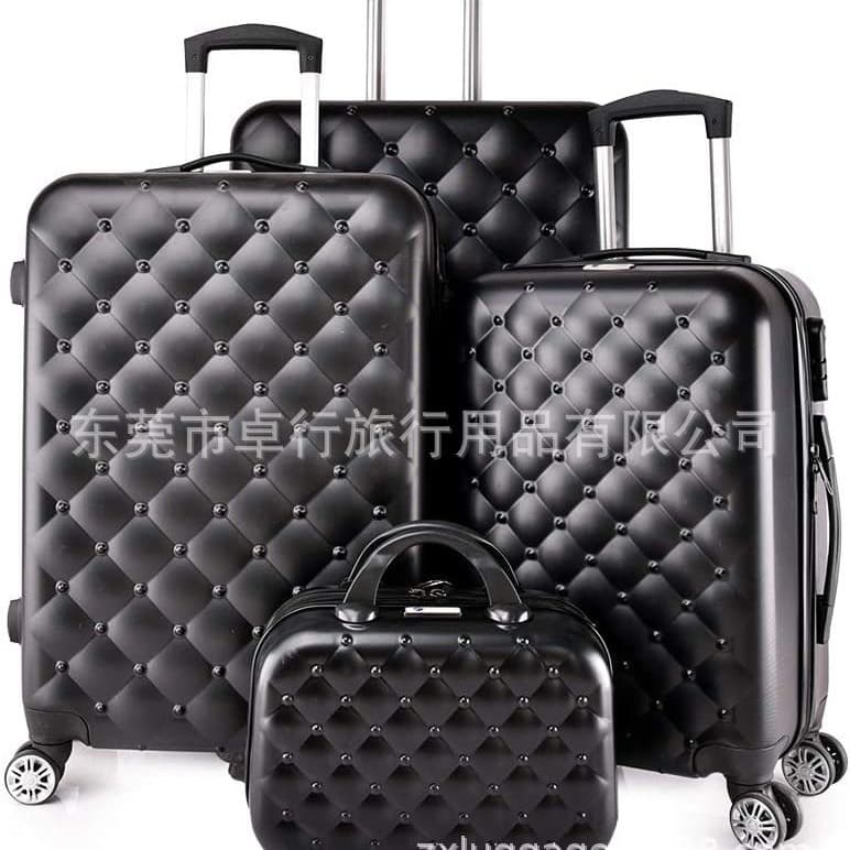hot sell 14/20/24/28inch luggage set 4pcs set abs suitcase