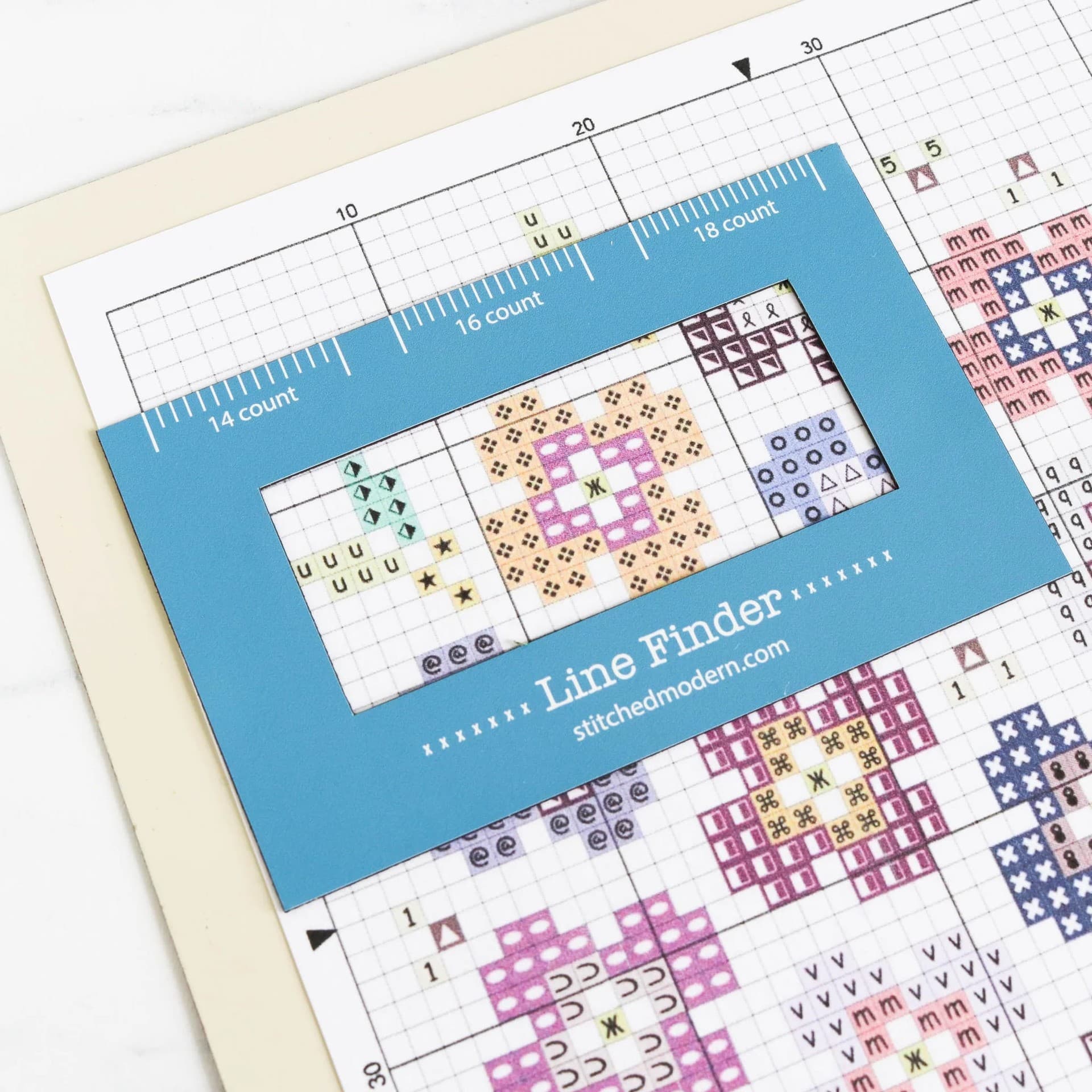 Cross Stitch Magnetic Line Finder Tool Ruler