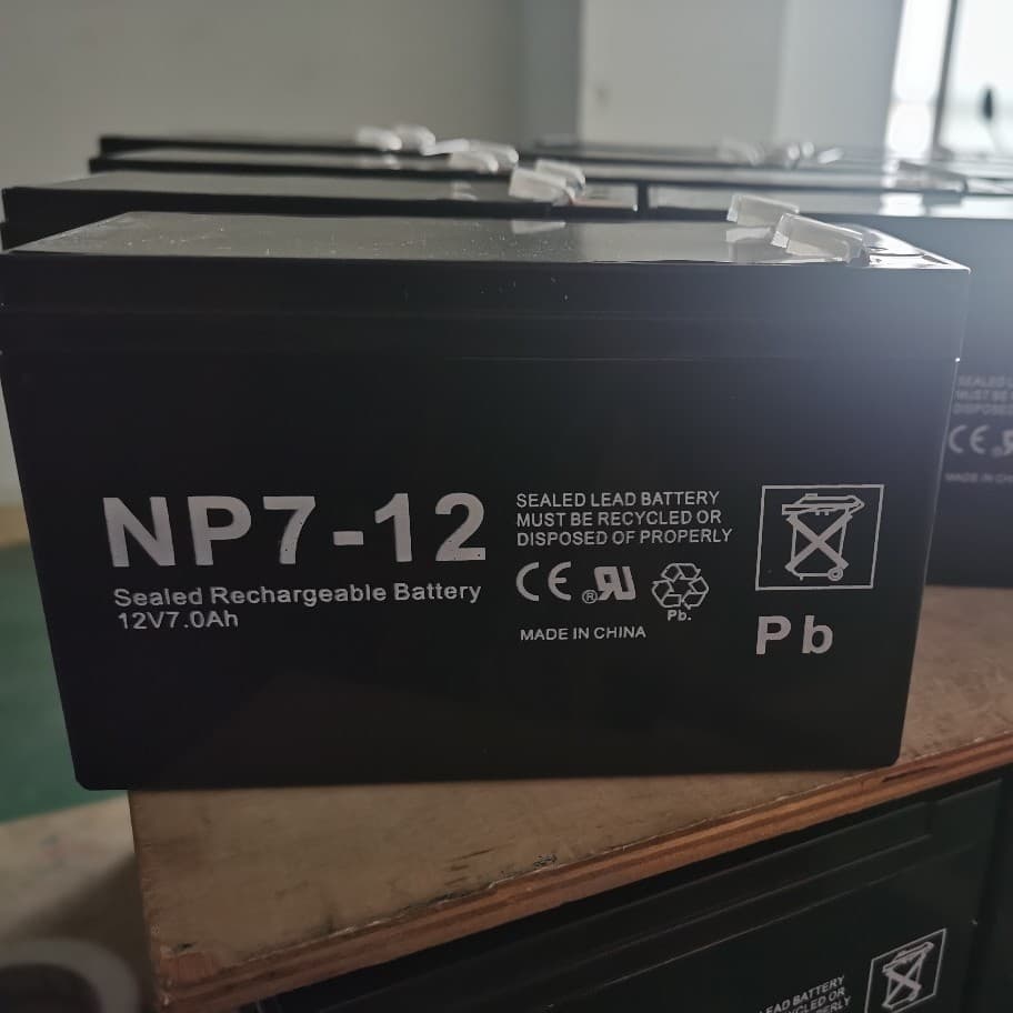 12V Battery for Server Rooms, Children's Cars, Electronic Scales, Lead-Acid Battery 12V7AH