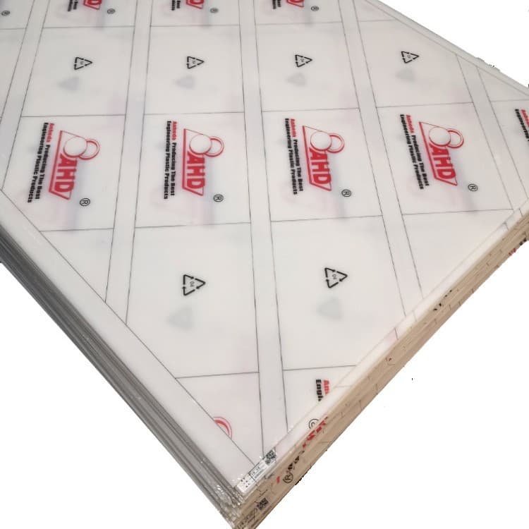 Anheda white HDPE polyethylene sheet, black plastic rod, zero-cut sheet, thickened PE sheet engraving processing