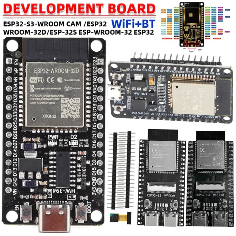 ESP32-S3-WROOM CAM Development Board with OV2640 ESP32 WROOM