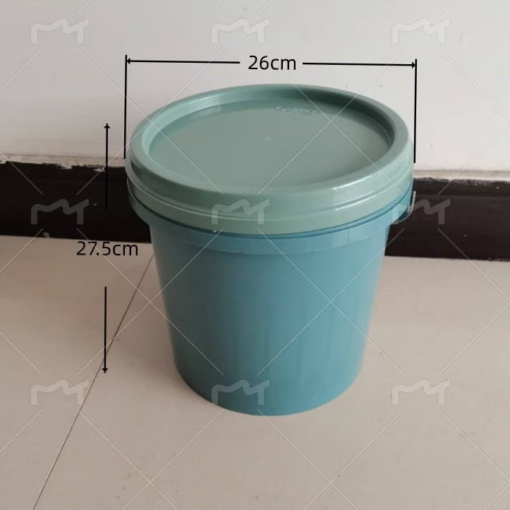 10L American-style Plastic Bucket Food Grade Processing Large Capacity Plastic Water Bucket Mold
