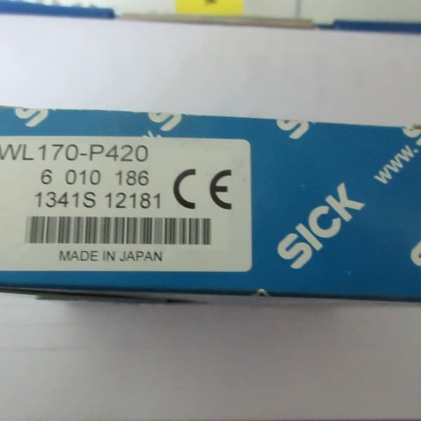 Second-hand/new SICK WL170-P122, box model mismatch, in stock*