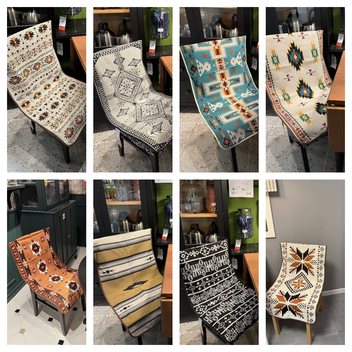 Outdoor Camping camping chair cover Kermit chair ethnic style folding chair back cover height 20cm chair cover