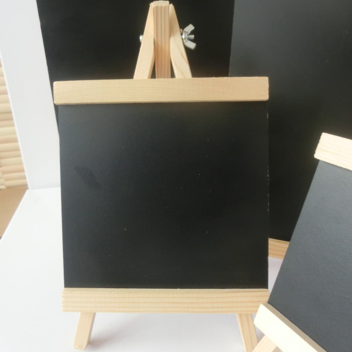 Stand-up Stand Stall Small Blackboard Desktop Message Board Creative Hand-painted Glowing Milk Tea Shop Coffee Shop Bar Counter