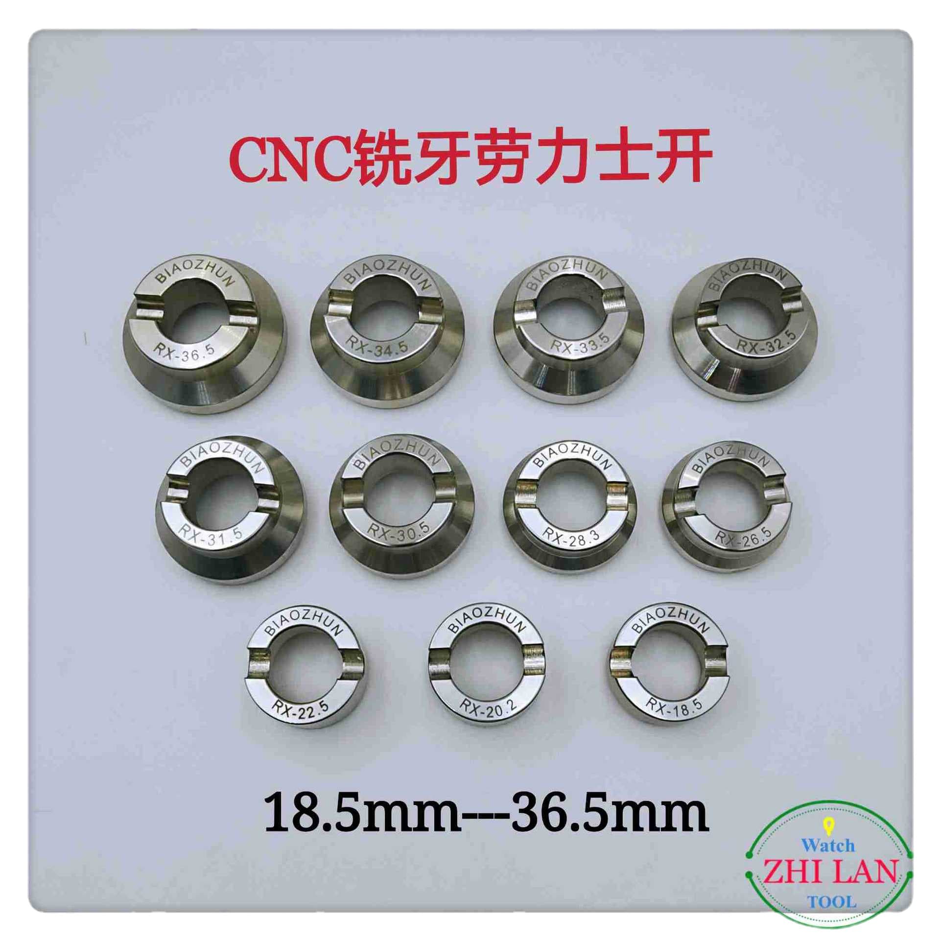 Case Opener CNC Milling Cutter Steel for Rolex Special Opening (40.5mm-18.5mm)