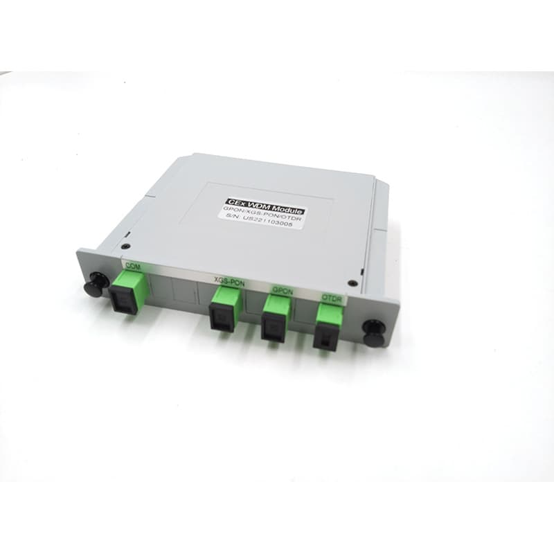Cex WDM GPON/XGS-PON/OTDR WDM1r GPON PON Wavelength Division Multiplexer