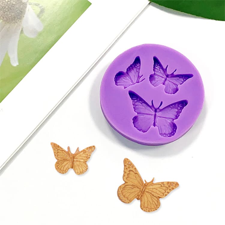 Wholesale Cake Mold Butterfly Knot Embossing Mold Chocolate Fondant Baking Tool Liquid Mold Cookie Cutter