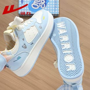 Warrior Mickey Design White Sneakers Women 2026 New Spring Hot Lightweight Casual Shoes Comfortable Thick Sole