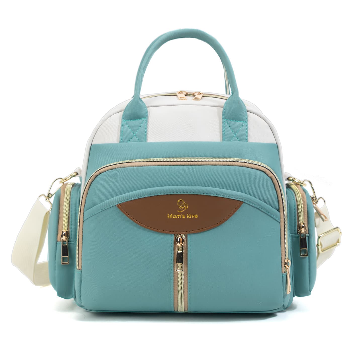 New Stylish Korean Fashion Multifunctional Diaper Bag, Large Capacity Backpack for Moms, Perfect for Outings with Baby