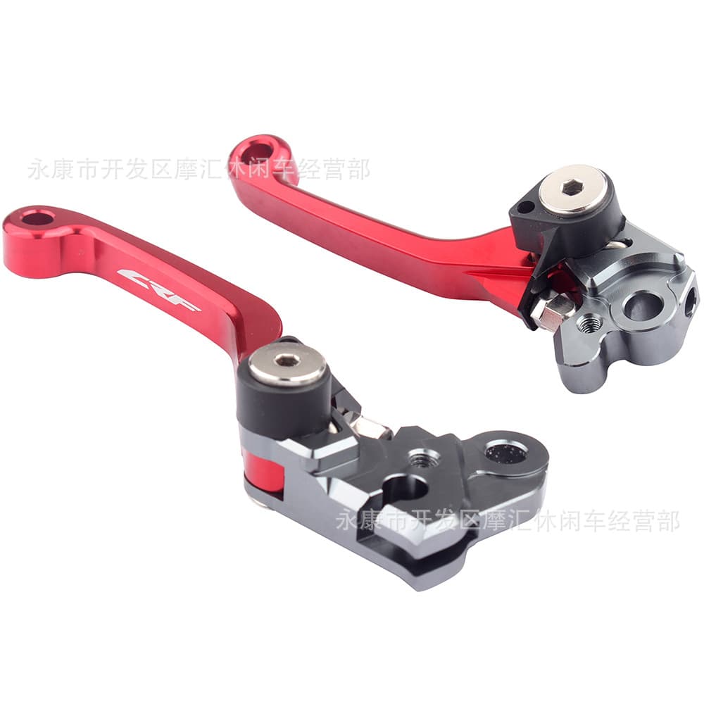 Compatible with Honda CRF250R CR450R 2004 2005 2006 models: clutch lever, right brake lever.