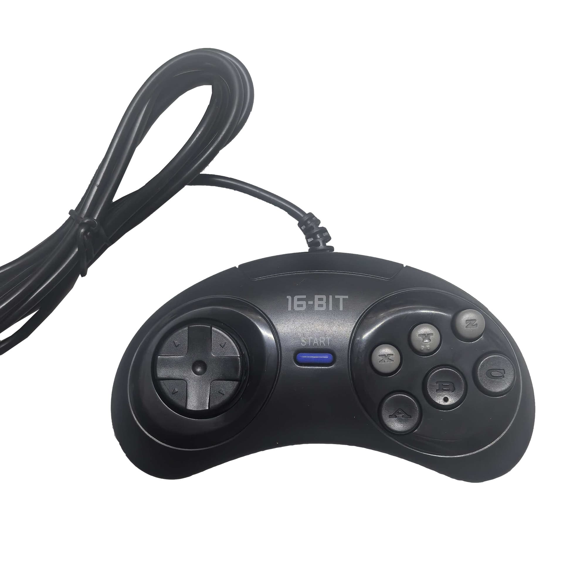 Compatible with SEGA Gamepad 16-bit 9-pin Controller 16bit Wired Controller MD Remote Joystick