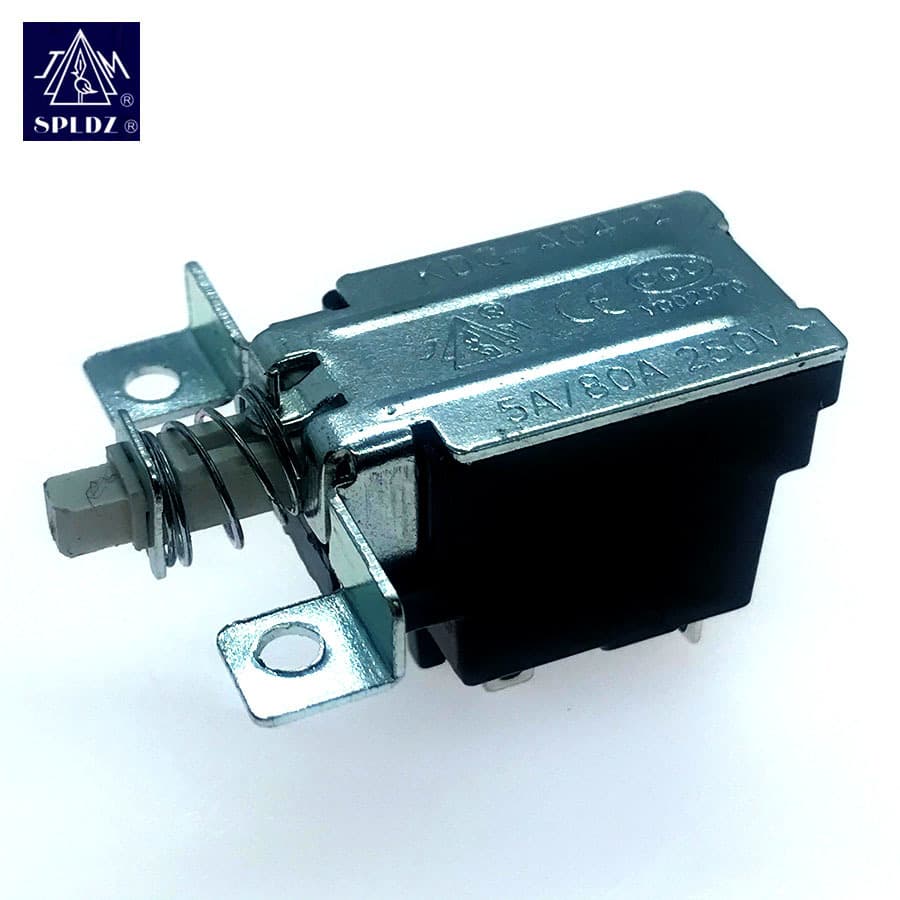 Factory direct supply of power switch KDC-A04 -2 bevel edge push-button self-locking switch.